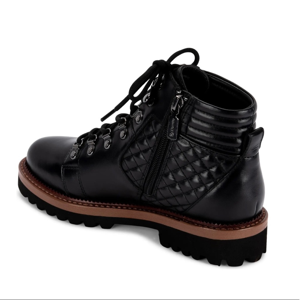 NWT Blondo Helen Waterproof Hiker Boot in Black - Picture 2 of 12